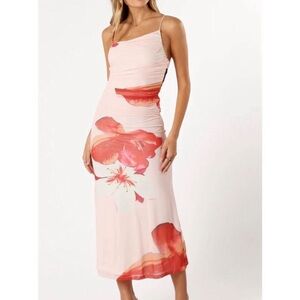 Petal & Pup JASMINE MAXI DRESS - PINK FLORAL Nwot Size XS